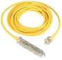 Coleman Cable 04429 12/3 Insulated Outdoor Extension Cord with 4-Outlet Strip, 100-Foot