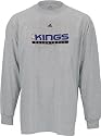 Sacramento Kings adidas True Court Practice Long Sleeve T-Shirt