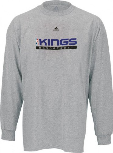 Sacramento Kings Adidas True Court Practice Long Sleeve T-Shirt