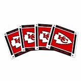 NHL Kansas City Chiefs 4 Pack Ceramic Coasters