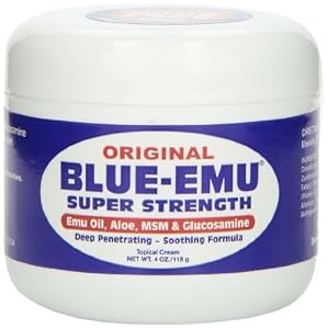 Nfi Consumer Products Blue-emu Emu Oil, Aloe, Super Strength, 4-Ounce Jar