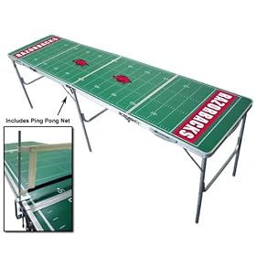Arkansas Razorbacks Tailgate Table with Net