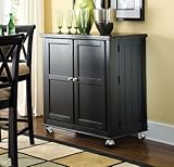 American Drew Camden Black Flip Top Bar