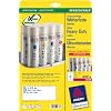 Avery Zweckform L4776-20 Wetterfeste Etiketten aus Polyester, weiss, 99, 1x42, 3mm, 24 Etiketten