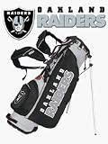 Oakland Raiders NFL Go-Lite Standing Golf Bag from Datrek International