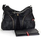 Skip Hop Versa Diaper Bag, Black
