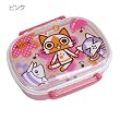 モンハン《アイルー フラワー》1段ランチボックス(お弁当箱)☆モンスターハンターキャラグッズ通販☆【Made in Japan】/【ピンク】