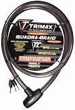 Trimax TQ2072 Trimaflex Integrated Keyed Cable Lock (72 length x 20mm)