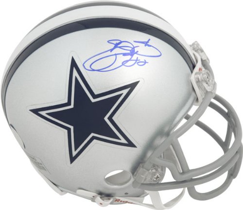 Emmitt Smith Dallas Cowboys Autographed Mini Helmet