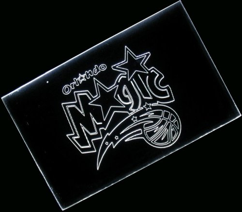 NBA Orlando Magic Team Logo Neon Light Sign (White)