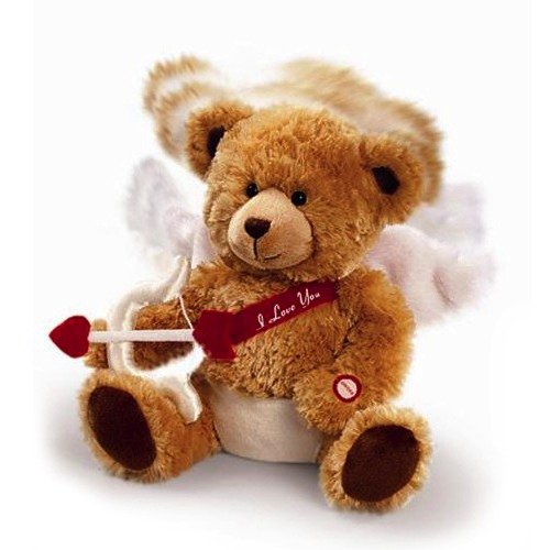 Russ Berrie Musical Cupid Bear