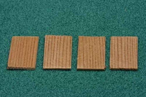 Alessio Miniatures Economy Cedar Shingles, 5 Sq Ft, 1000/pk