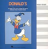 Donalds Music Manuscript Paper: Wide Staff