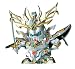 Bandai Hobby BB#163 SD Gundam: Buiou Daishougun Kirahagane Gokusai Version Toy Figure
