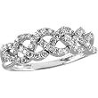 14K White Gold Diamond Ring/Band - 0.50 Ct.
