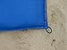Grand Trunk Parasheet Beach Blanket or Picnic Blanket with Patented Sand Anchor Pockets, Stake Loops, and Attached Stuff Sack - Best Beach Blanket for Outdoors- Light Blue/Blue