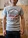 Deus ex Machina ダイアス・エクス・マーキナー メンズ Tシャツ (バックプリント) / ライトグレー Sサイズ 【並行輸入品】