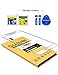 Taken S7 edge screen protector - Samsung Galaxy S7 Edge Tempered Glass - High Definition - Full 100% Coverage(black)