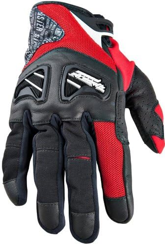 Speed &amp; Strength Run With The Bulls Leather/Mesh Glove Red XX-large
