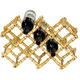 Bamboo Folding Wine Rack