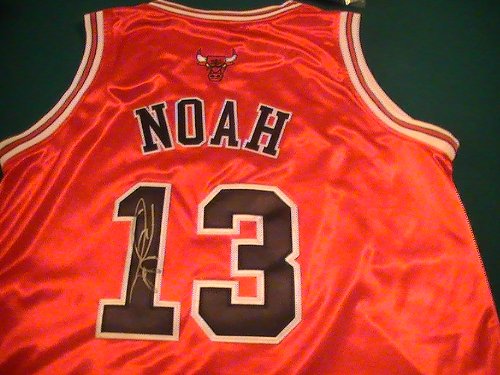 Joakim Noah Signed Autographed Jersey Chicago Bulls Authentic Certified Coa
