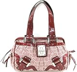 Guess Ibiza Metal Framed Handbag in Red