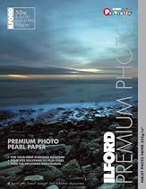 Ilford Premium Pearl 8 1/2 x 11 Inch Photo Paper 50 Sheets (1146639)