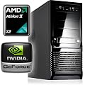 Computerwerk - Office Komplett PC Brantford E - AMD Athlon X2 250 3.0Ghz / 4GB DDR3 / 500GB / DVD�RW / GeForce 7 / Miditower schwarz