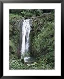 Concord Waterfall, Grenada, Windward Islands, West Indies, Caribbean, Central America Framed Art Poster Print by Robert Harding, 25x31