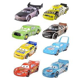 Mattel Disney Pixar Cars Dinoco 400 8-pc Cars Collector Set by Disney Games