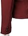 J.TOMSON Womens Fitted Boyfriend Blazer With Trim Detail