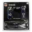 St. Louis Rams Sunglasses Tripack (glasses/clip/strap) - NFL Football Fan Shop Sports Team Merchandise
