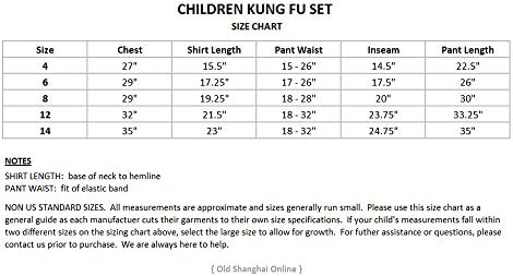 Children Kung Fu Set - Short Sleeve (Size 4, Gray)