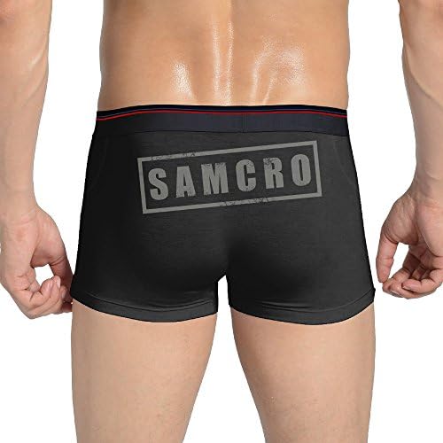 Naci Men Comfortable Underpants Sons Of Anarchy Samcro Panties Knickers 3X Black