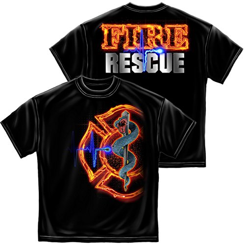 Fire Rescue Firefighter Fireman Snake Public Service T-Shirt