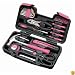 Apollo Precision Tools DT9706DB-P 39-piece General Took Kit , Pink