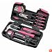 Apollo Precision Tools DT9706DB-P 39-piece General Took Kit , Pink