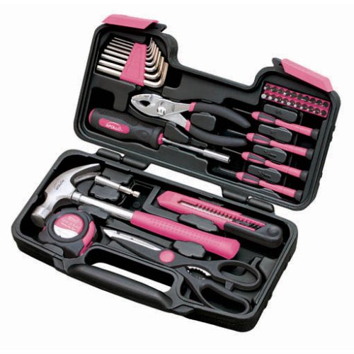 Apollo Precision Tools DT9706DB-P 39 pc General Took Kit , Pink