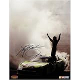 Kyle Busch - First Cup Win - Autographed 11x14 Photograph