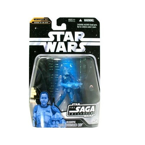 Star Wars: The Saga Collection Wave 8 > Holographic Clone Commander Cody (#56) Action Figure