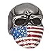 MOWEN jewelry mens Stainless Steel Colorful Epoxy American Flag Mask Skull Rings/devil skull heavy ring,sizes7#-15# (11)