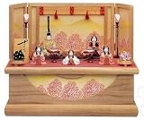 一秀 作 ひな人形 木目込 雛人形 五人飾 17号 桐収納