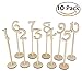 OULII Wedding Table Numbers with Holder Base for Wedding or Home Decoration,1-10,10-Pack