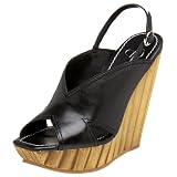 Jessica Simpson Women's Ashlee Wedge,Black,5.5 M
