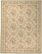 Handmade Chinese Aubusson Collection "Niort Design" Wool Rug