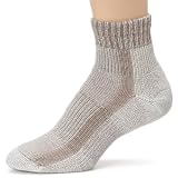 Thorlo Women's Moderate Cushion Coolmax Light Hiking Mini Crew 
Sock,Khaki,Size 10