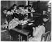 Experimental Project,Hunter College,NY,4 children typing their lessons,1949