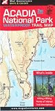 Acadia National Park Waterproof Trail Map, Maine