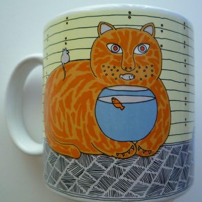 Classy Critter 11 oz. Kitty Katfish Mug