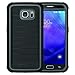 Galaxy S6 Hybrid Case, Body Glove [Black] ShockSuit Series Ultra Rugged, Shockingly Thin Dual Layer Hybrid Protective Case for Samsung Galaxy S6